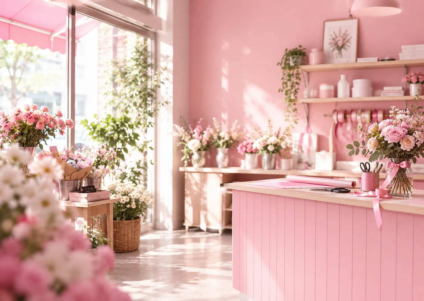 ก่อตั้งร้าน Bloom & Blossom เริ่มต้นให้บริการจัดดอกไม้สดและส่งด่วน